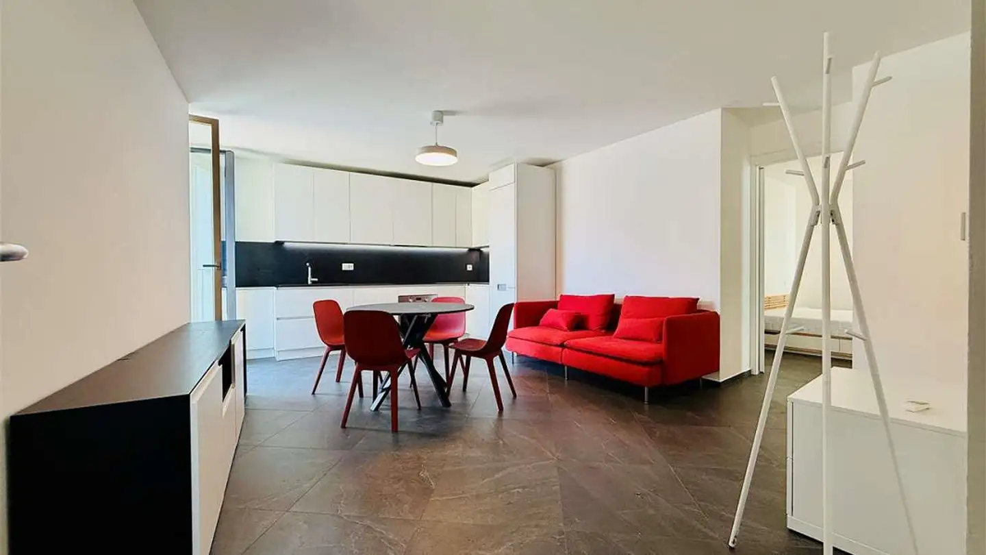Wohnung mieten - Via Al Ponte 1, 6826 Riva San Vitale - Foto 2