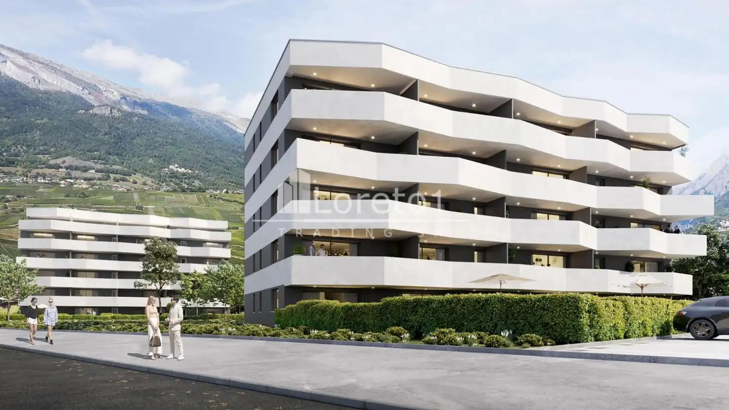 Parcheggio esterno in affitto - 1964 Conthey