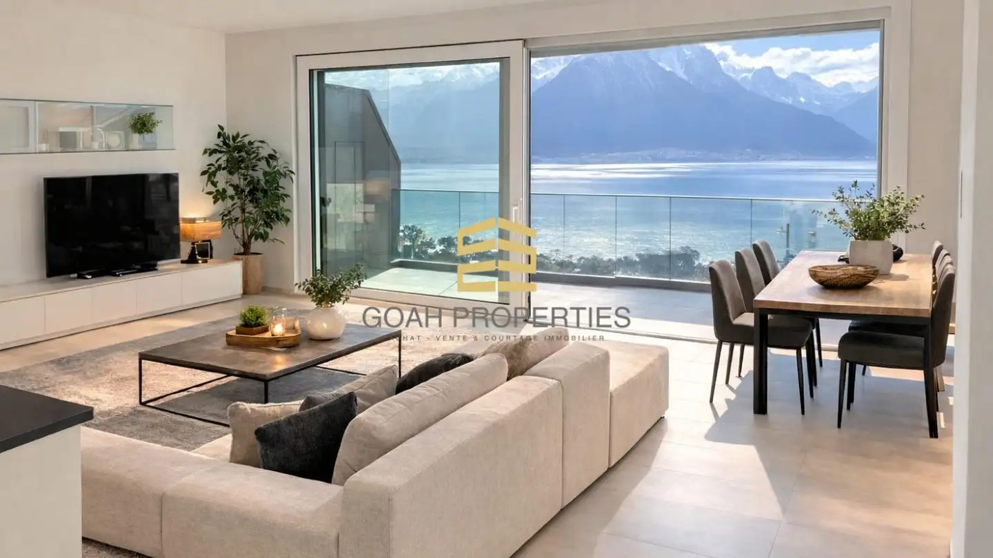 Appartement à vendre - 1820 Territet