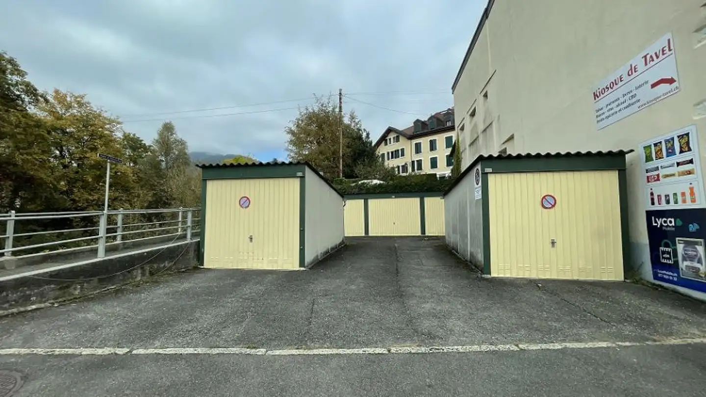 Garage individuel à louer - Chemin De L'ancien Four 6, 1815 Clarens