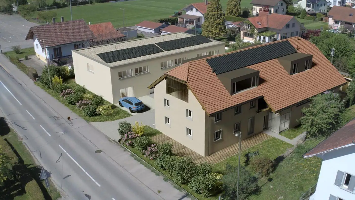 Maison en terrasse à vendre - Route De Saint-Aubin 64, 1564 Domdidier - Photo 2