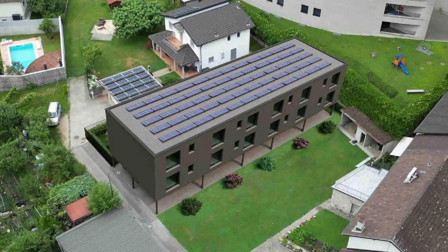 Terrassenwohnung kaufen - El Sgérbi, 6513 Monte Carasso - Foto 4