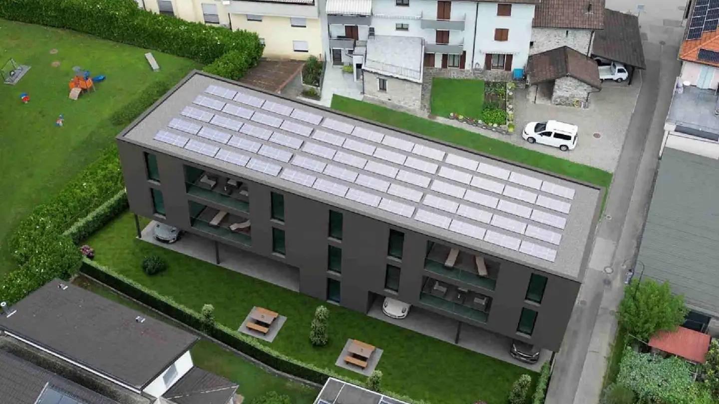 Terrassenwohnung kaufen - El Sgérbi, 6513 Monte Carasso