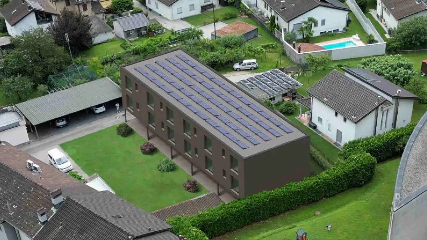 Terrassenwohnung kaufen - El Sgérbi, 6513 Monte Carasso - Foto 2