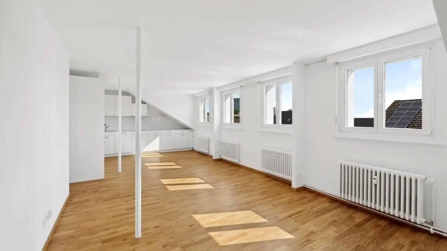 Dachgeschosswohnung mieten - Muttenzerstrasse 25, 4133 Pratteln