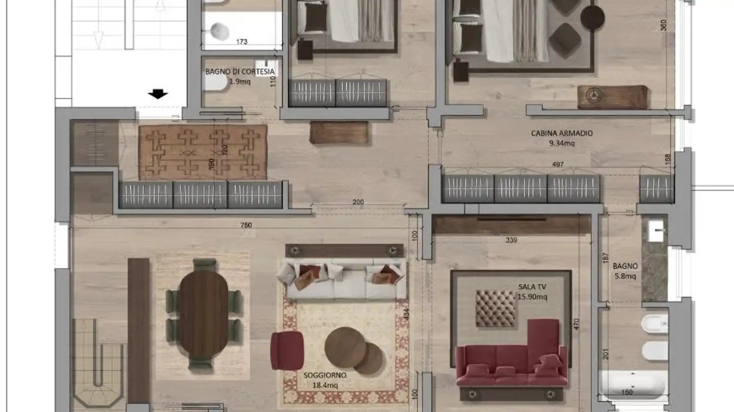 Appartamento in vendita - 7500 St. Moritz