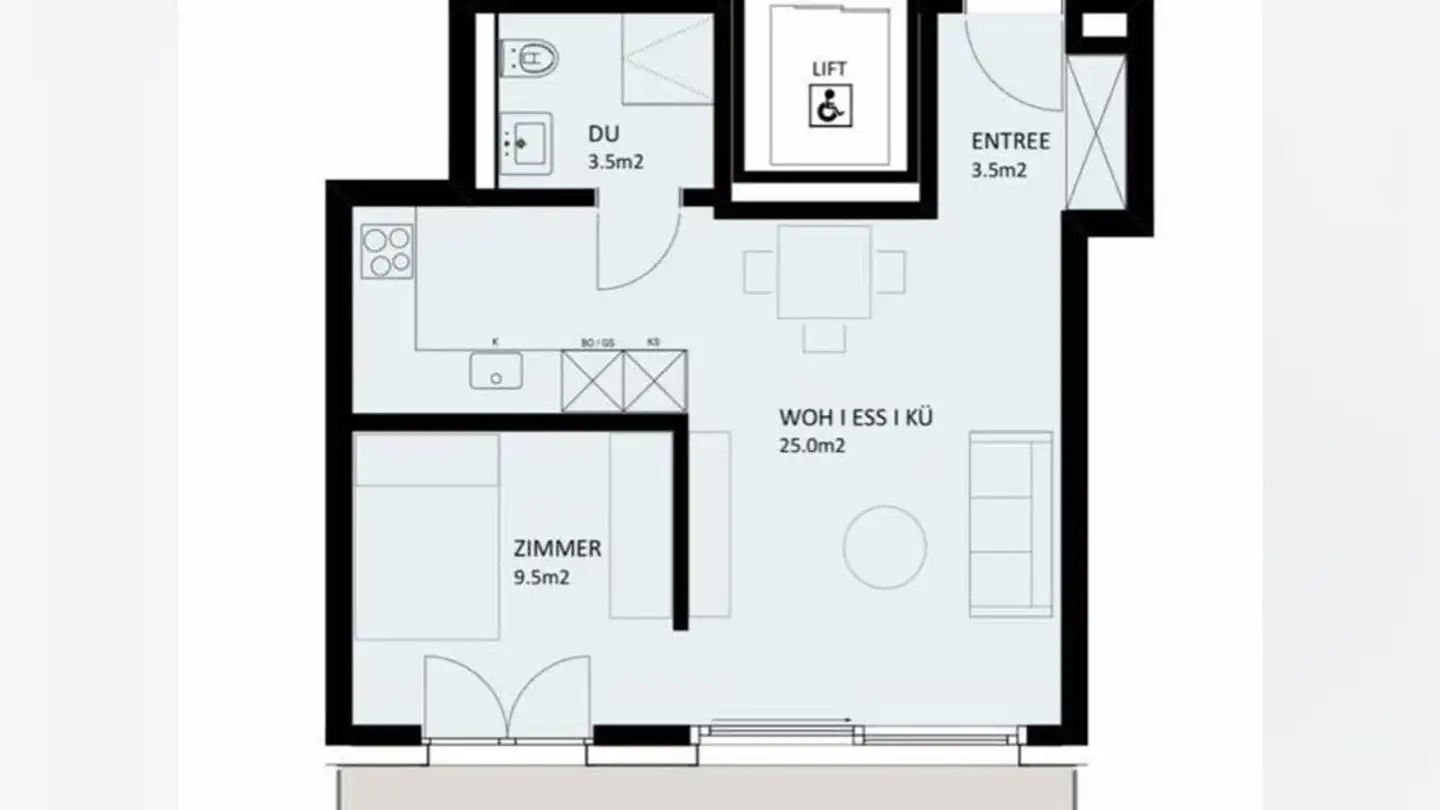 Wohnung mieten - Bülacherstrasse 35, 8424 Embrach - Foto 2