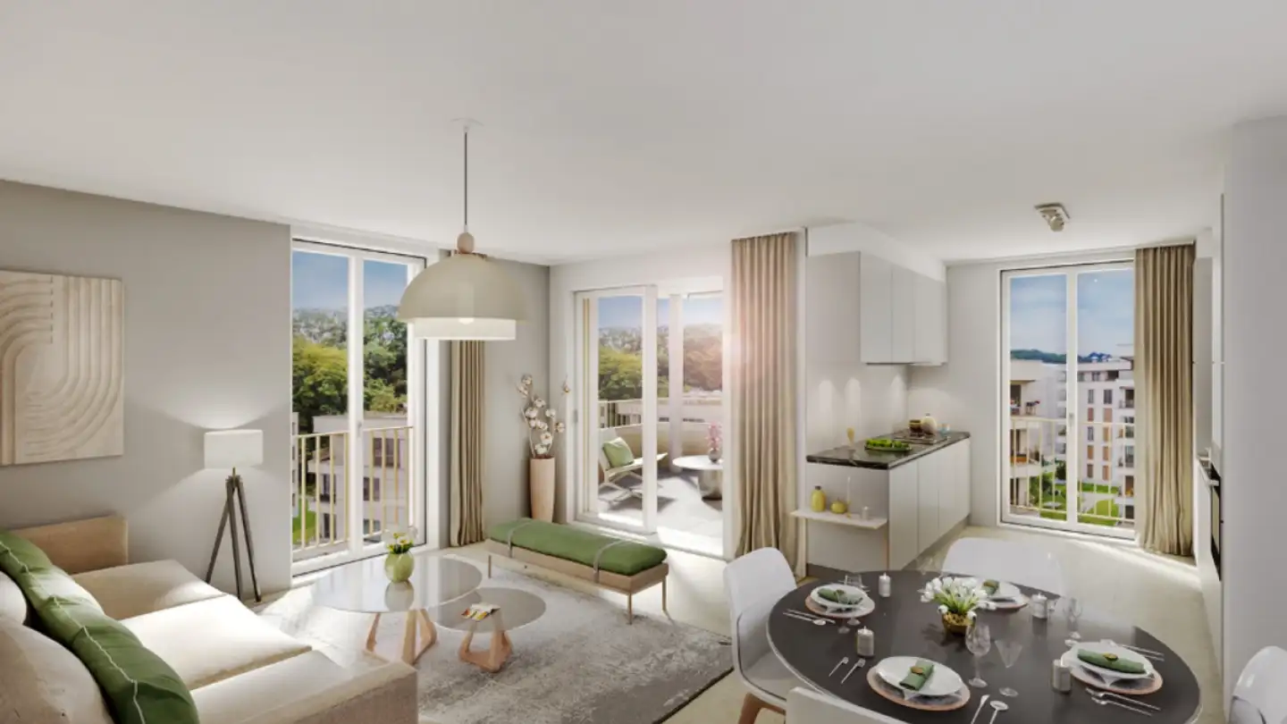 Apartment for rent - Rue Des Frères-Lumière 23, 1723 Marly