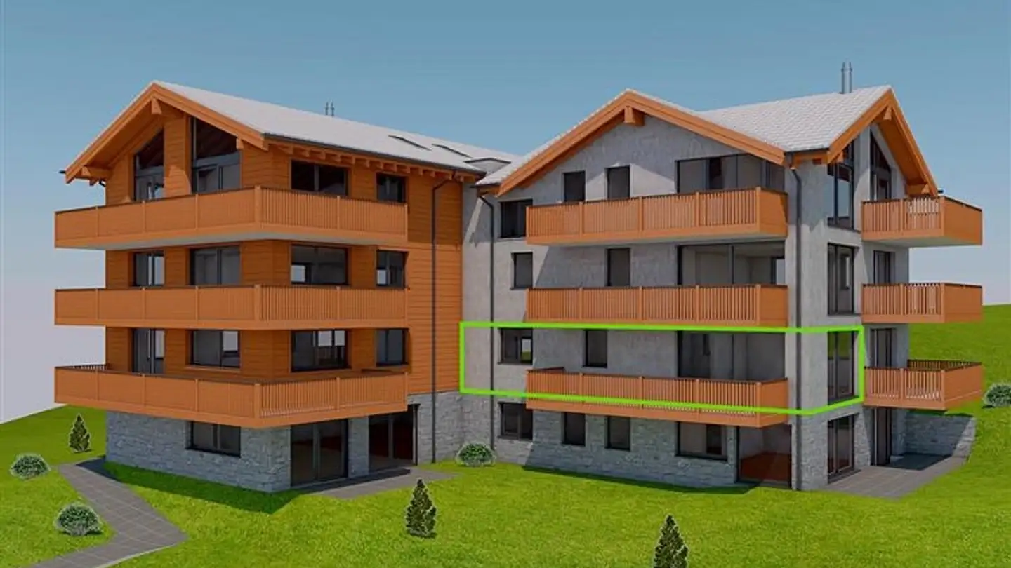 Wohnung kaufen - 3925 Grächen