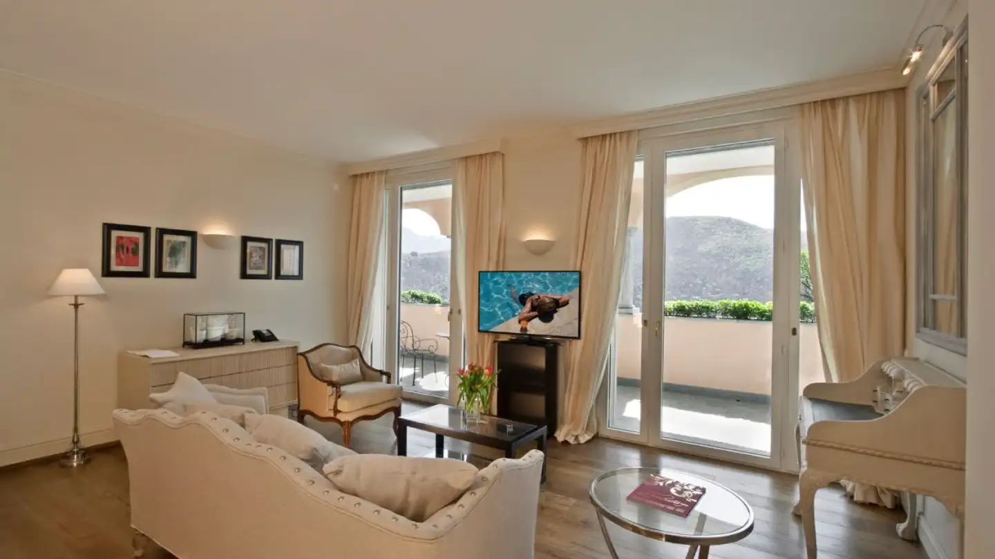 Furnished apartment for rent - Via Roncone 22, 6927 Agra - Photo 2