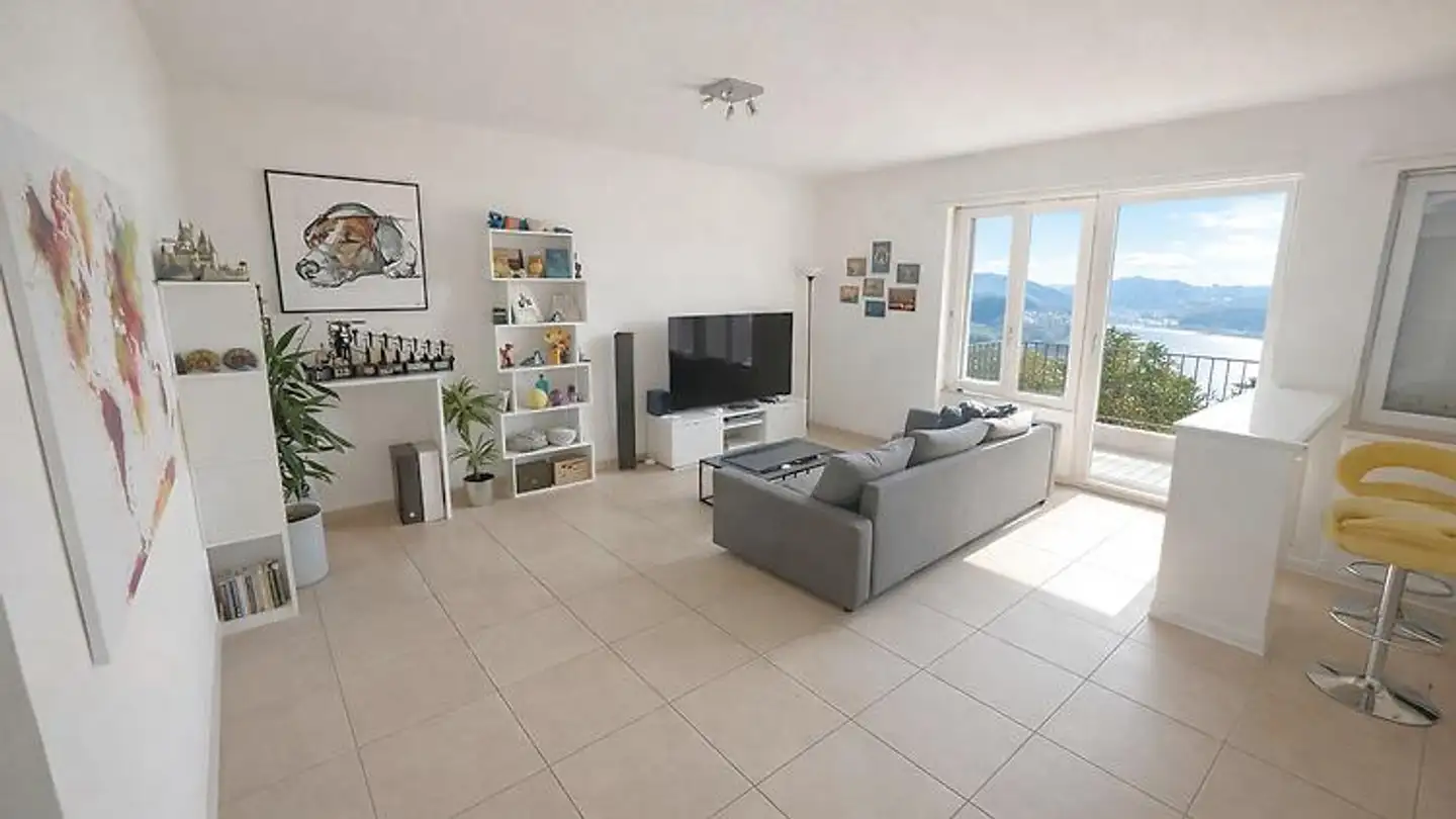 Appartement meublé à louer - 6977 Ruvigliana