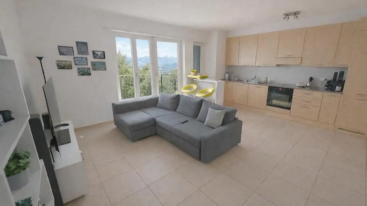 Appartement meublé à louer - 6977 Ruvigliana - Photo 2
