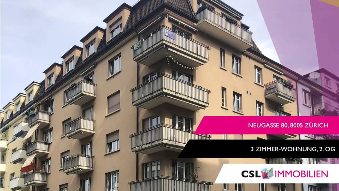Apartment for rent - Neugasse 80, 8005 Zürich