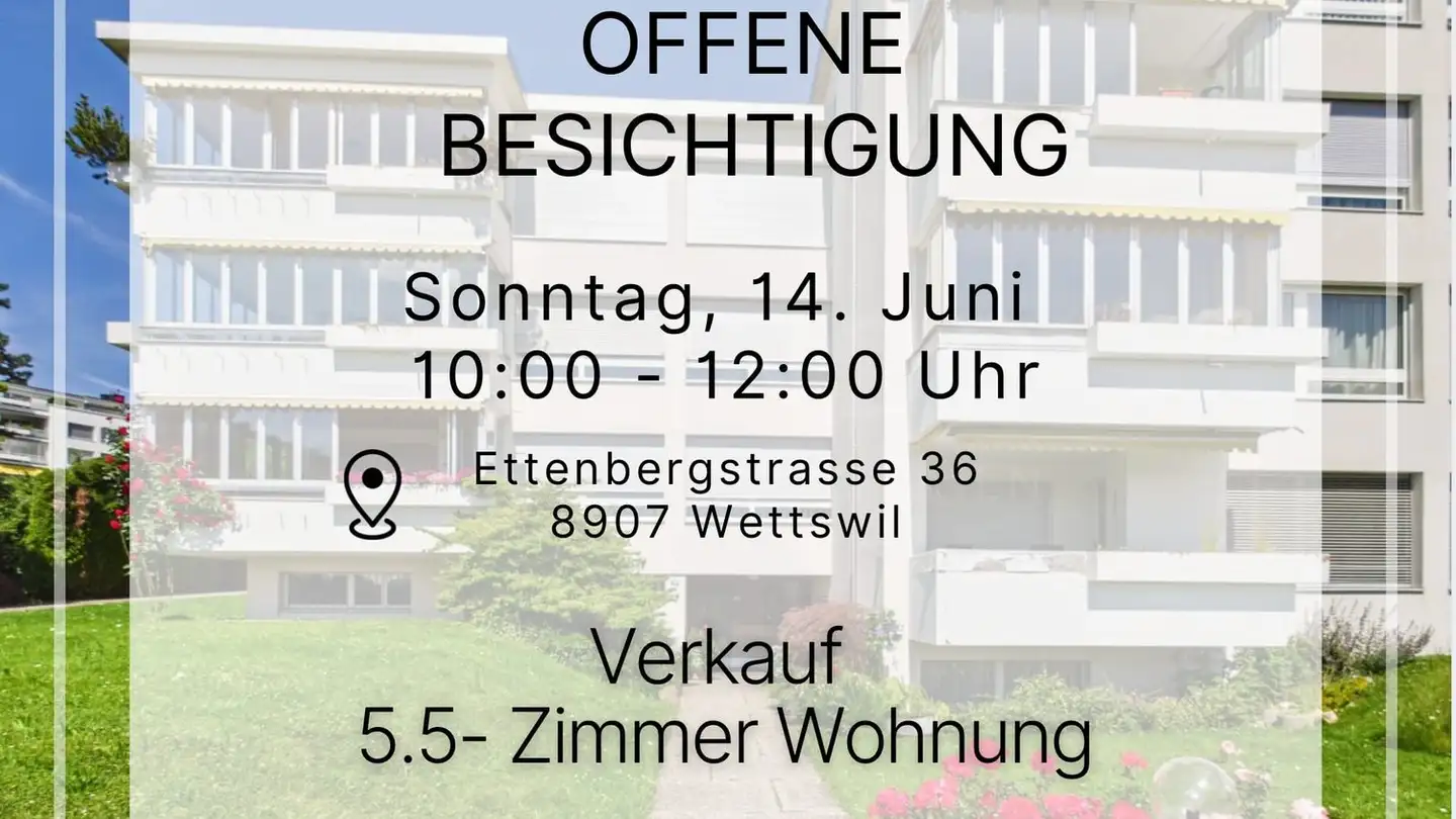 Apartment for sale - 8907 Wettswil