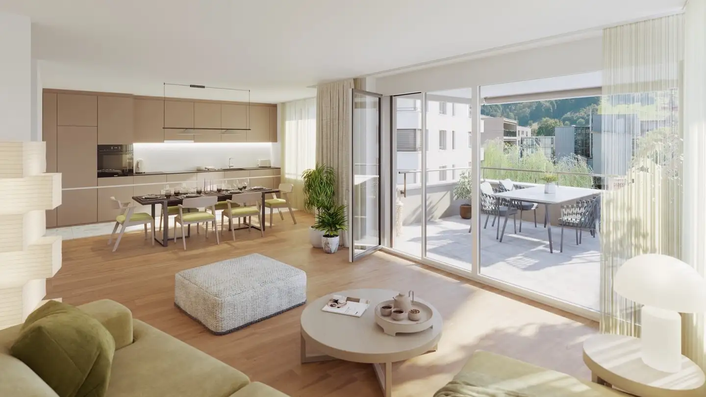 Wohnung mieten - Zunacherstrasse 8d, 6010 Kriens