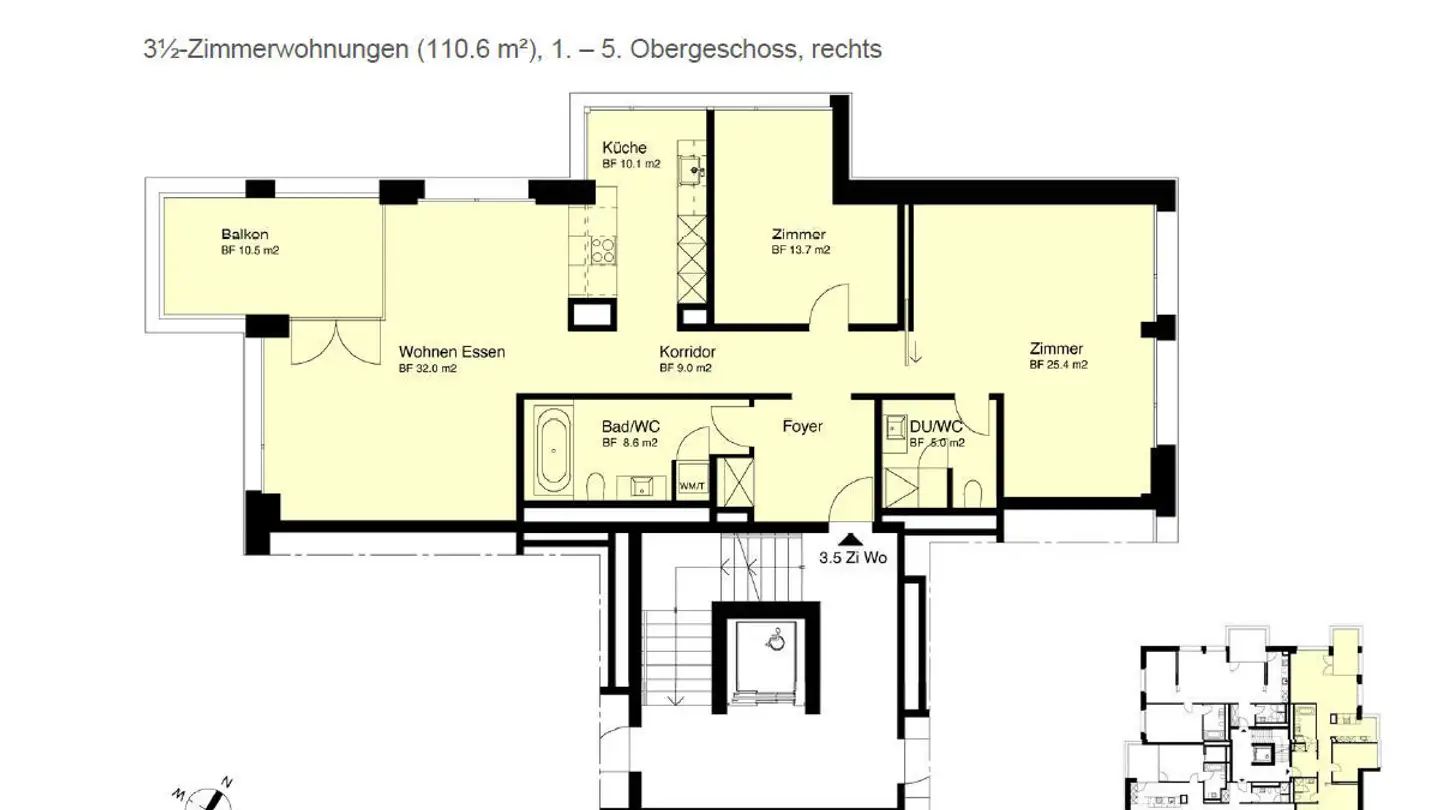 Wohnung mieten - Seefeldstrasse 116, 8008 Zürich