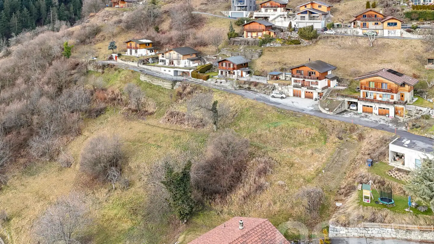 Constructible plot for sale - 1912 Montagnon (Leytron)