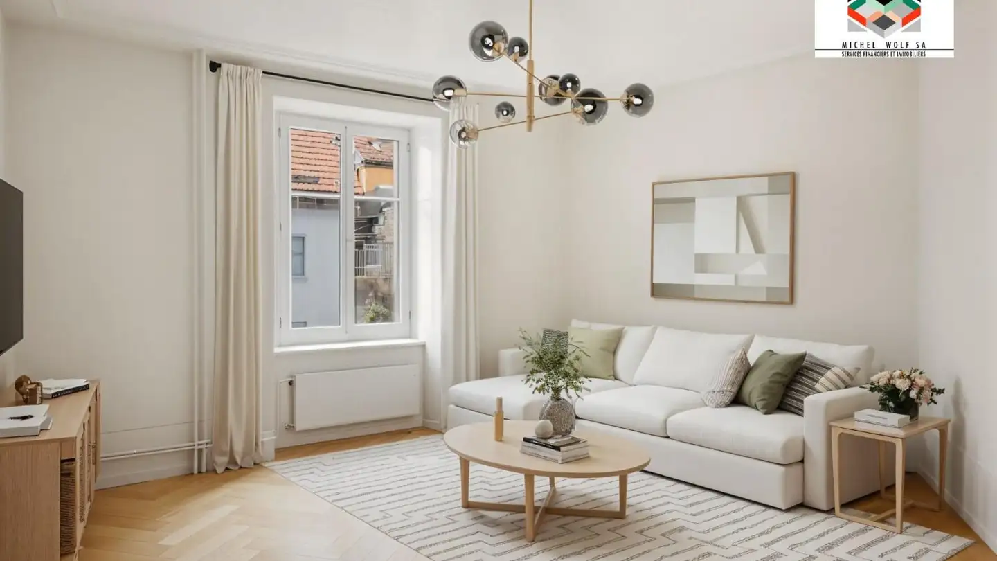 Wohnung mieten - Rue De L'hôtel-De-Ville 42, 2300 La Chaux-de-Fonds