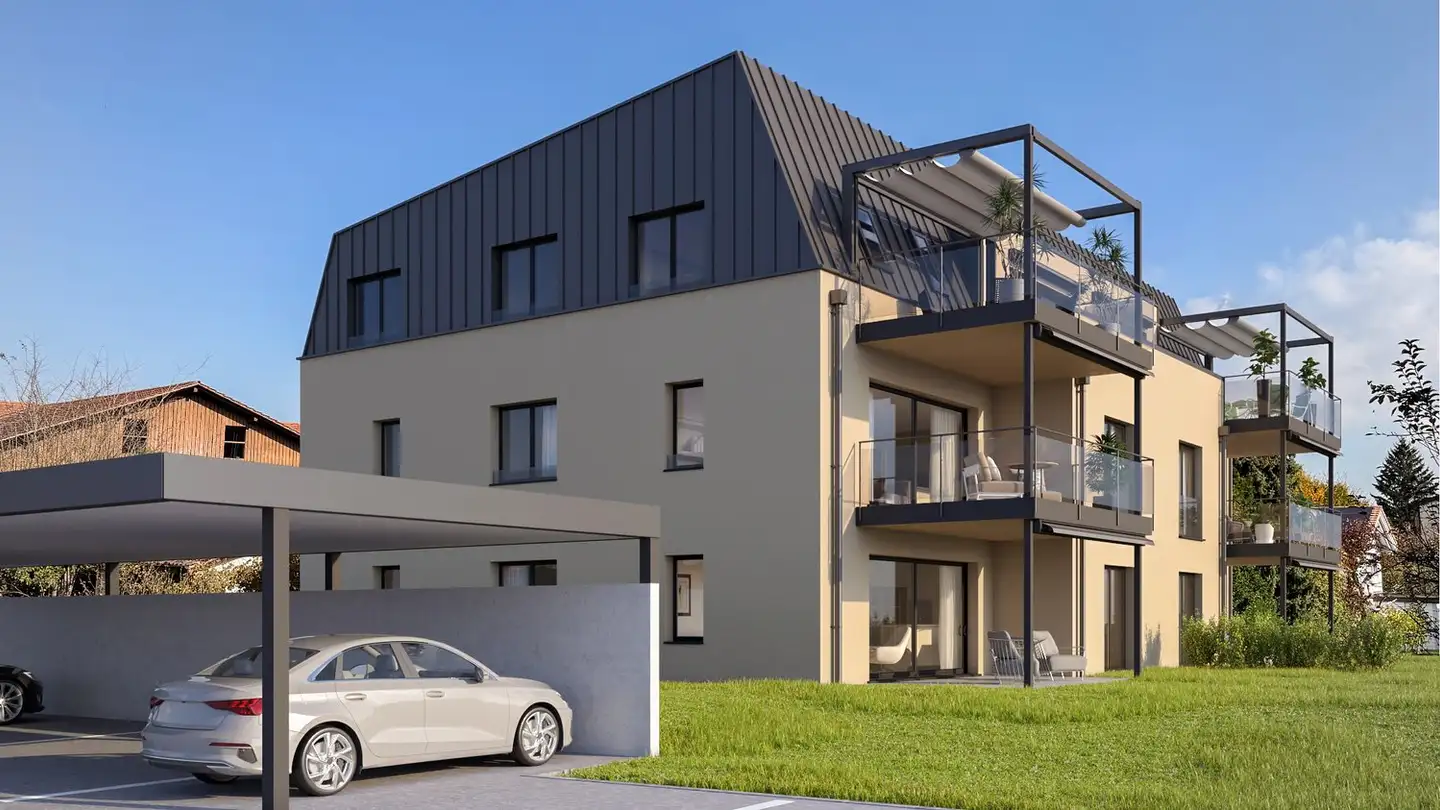 Attic flat for sale - Kirchrain 1, 4107 Ettingen - Photo 2