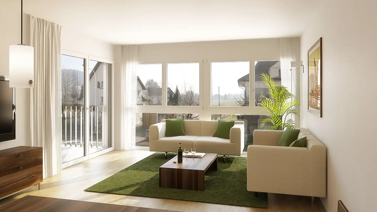 Apartment for rent - Kreuzbündtenstrasse 8c, 5727 Oberkulm