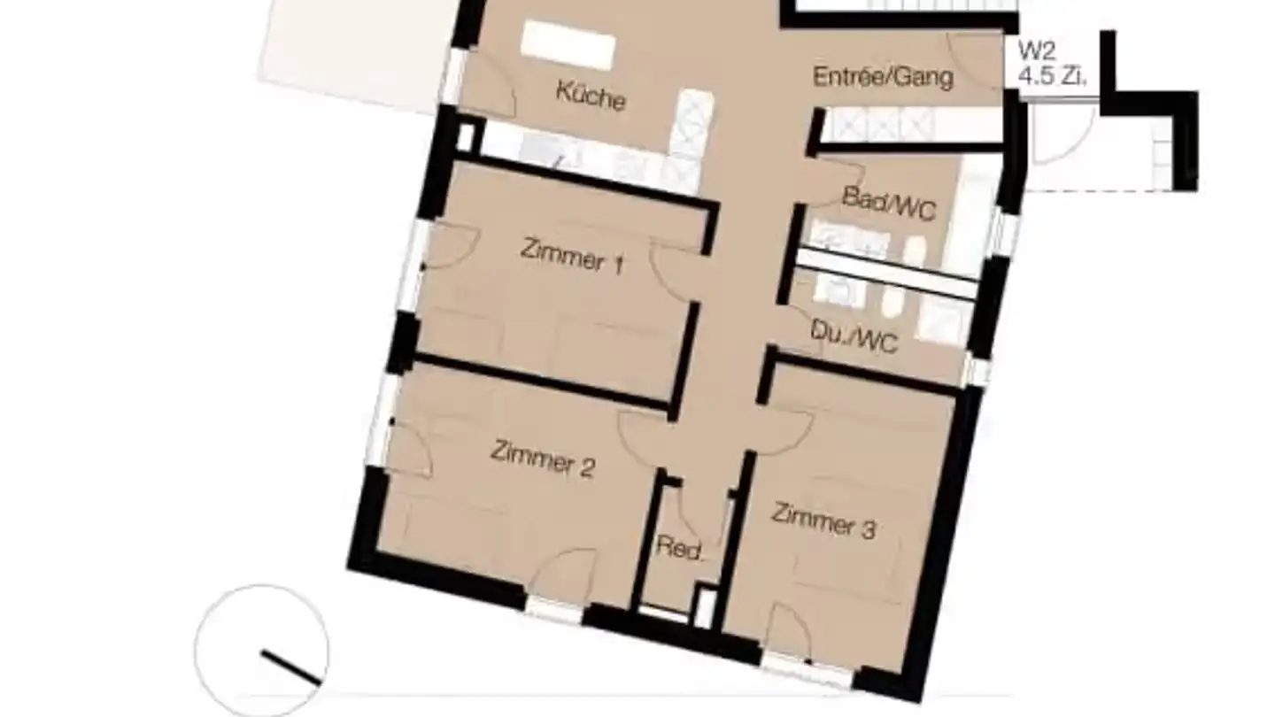 Terrassenwohnung mieten - 8932 Mettmenstetten - Foto 4