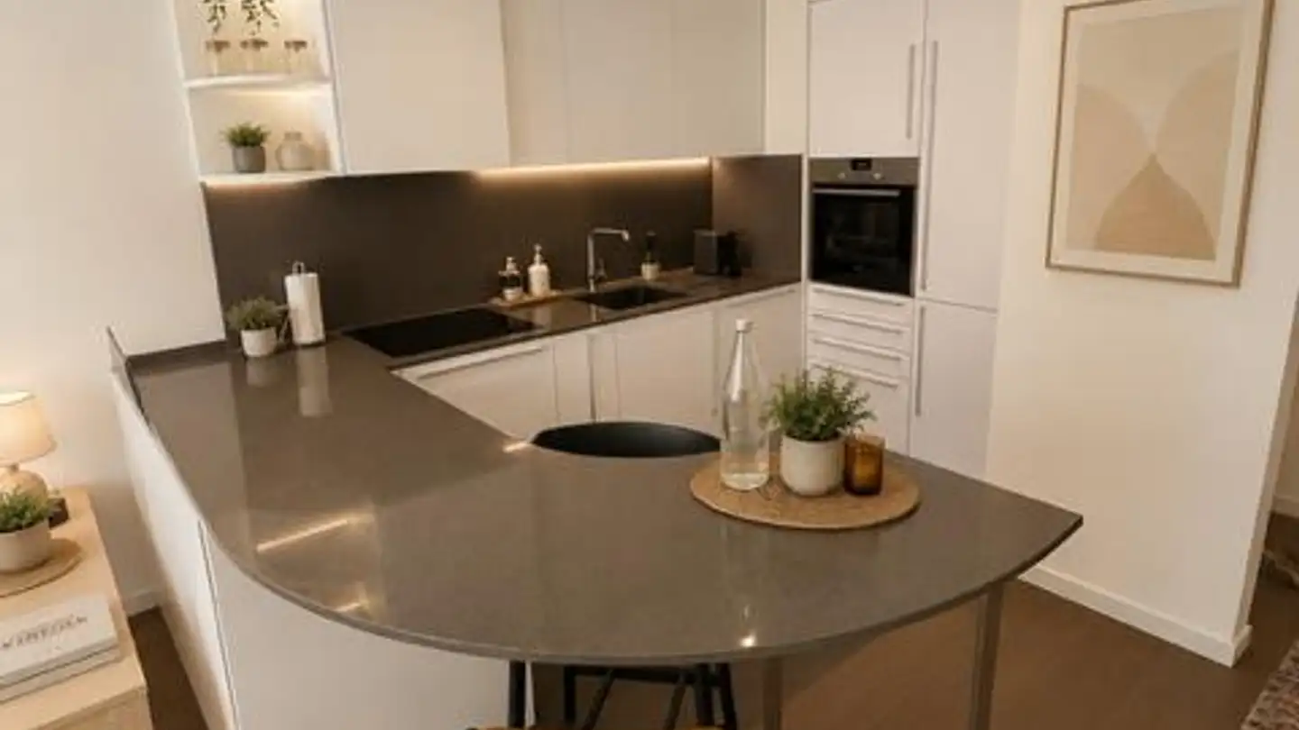 Appartement meublé à louer - Piazza Santa Lucia 3, 6900 Massagno