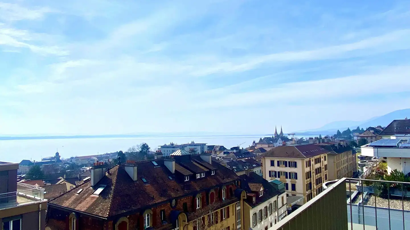 Penthouse mieten - Chemin Des Grands-Pins 2, 2000 Neuchâtel