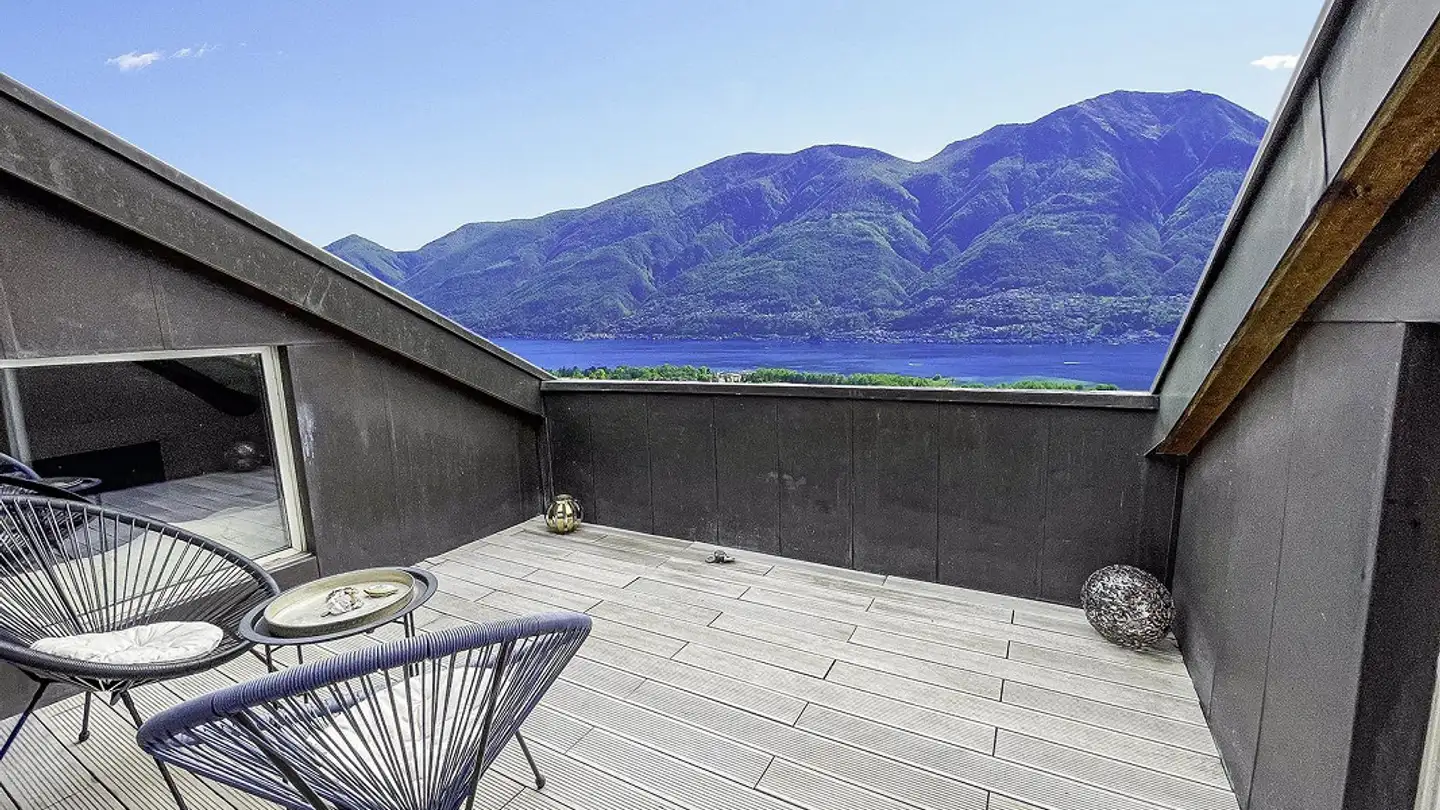 Attic flat for rent - Via Giuseppe Zoppi 3a, 6605 Locarno - Photo 3