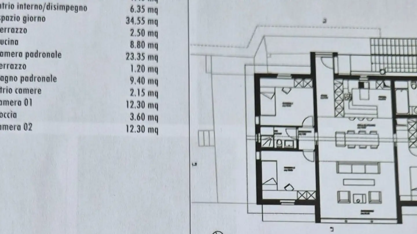 Appartamento in affitto - Via Meschini 14, 6579 Piazzogna