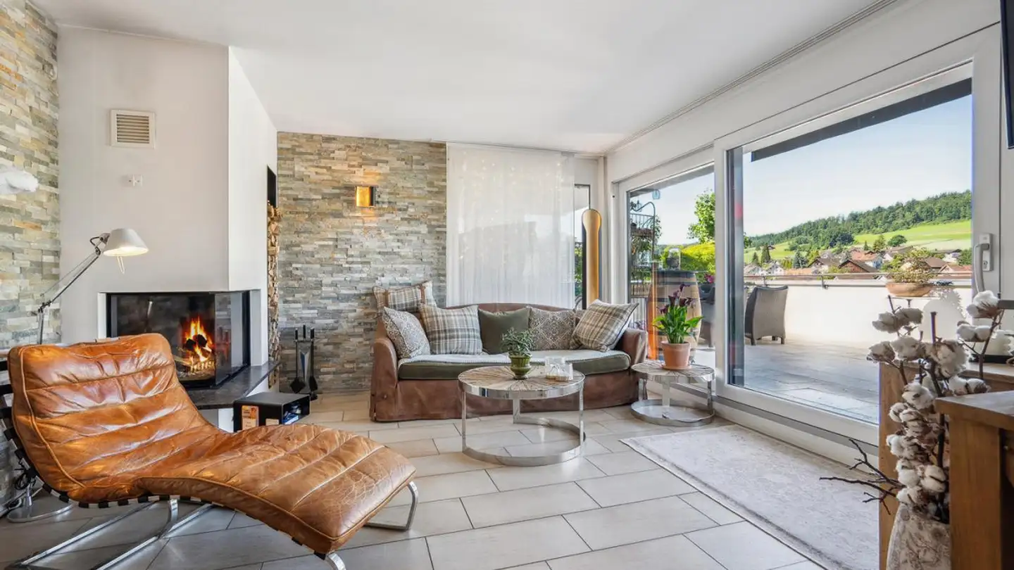 Appartement en terrasse à vendre - Belchenstrasse 10, 5462 Siglistorf