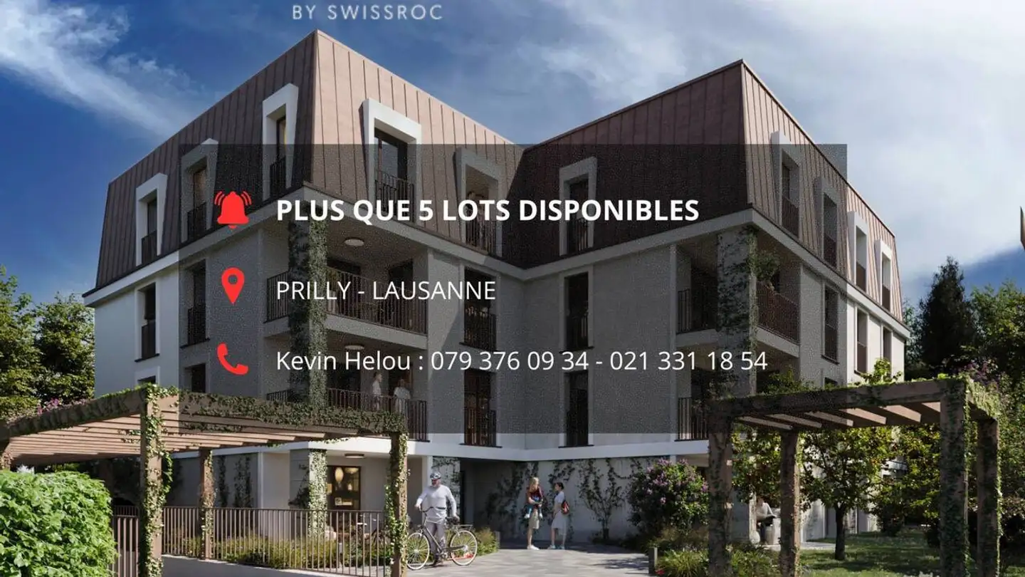 Dachgeschosswohnung kaufen - 1008 Prilly
