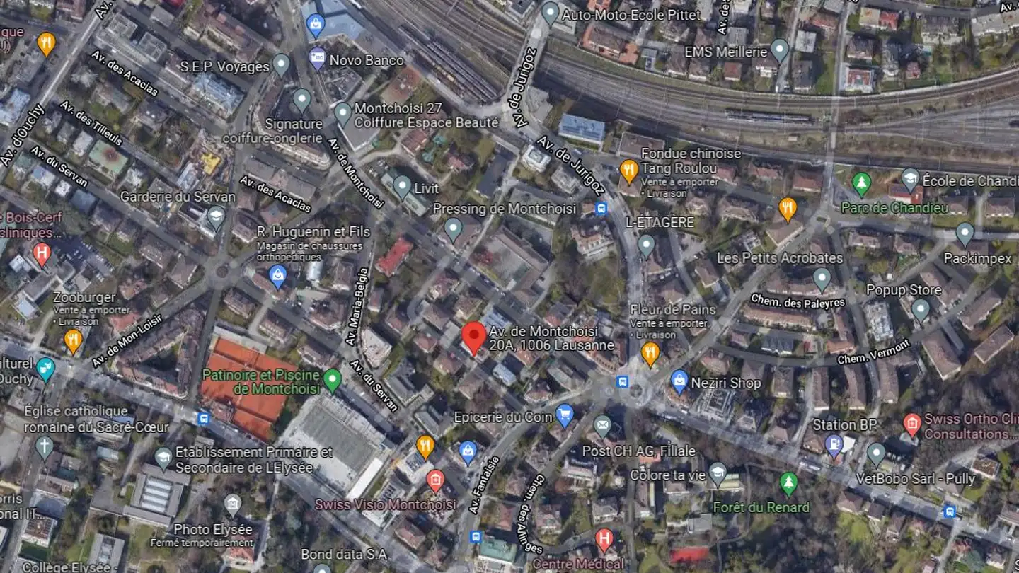 Place de parking souterraine à louer - Avenue de Montchoisi 20A, 1006 Lausanne