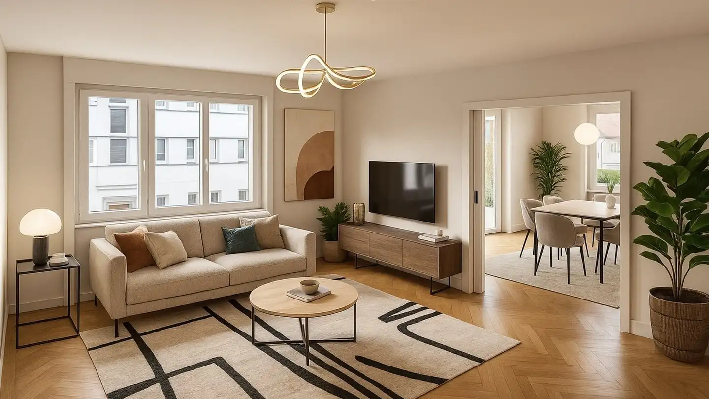 Appartement à louer - Rue Du Midi 13, 1400 Yverdon-les-Bains