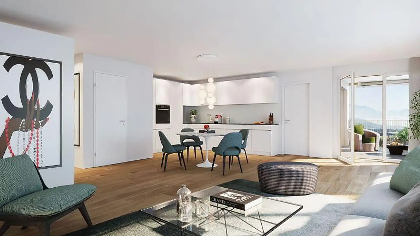 Appartement à louer - Bahnhofstrasse 15, 6037 Root