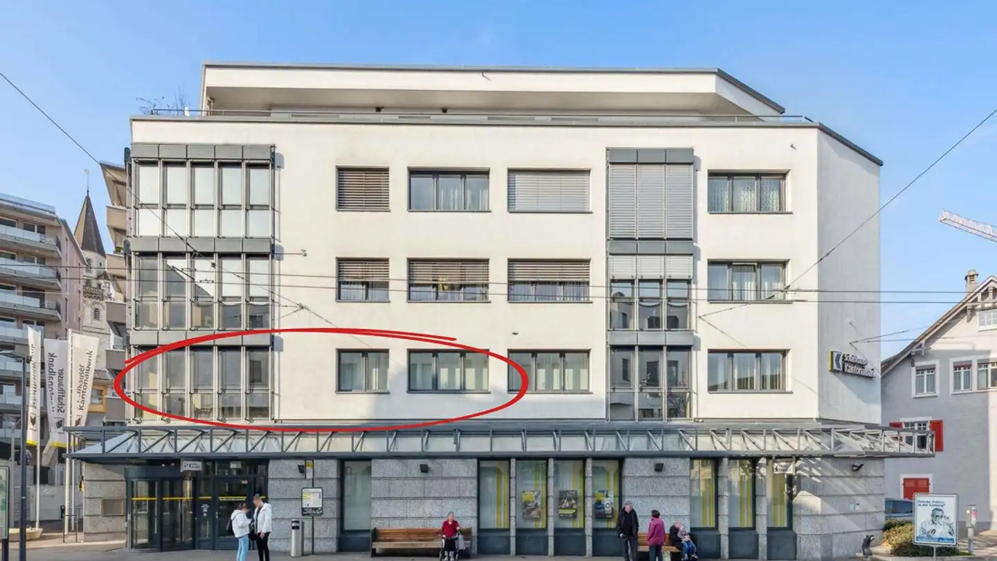 Bürofläche mieten - Wildenstrasse 6, 8212 Neuhausen am Rheinfall