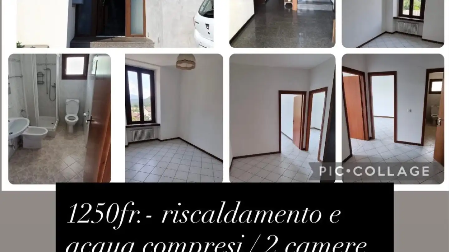 Appartement à louer - 6805 Mezzovico