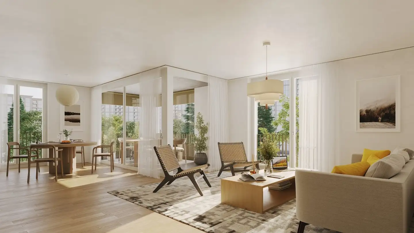 Appartement à louer - Pappelstrasse 2, 8305 Dietlikon - Photo 3