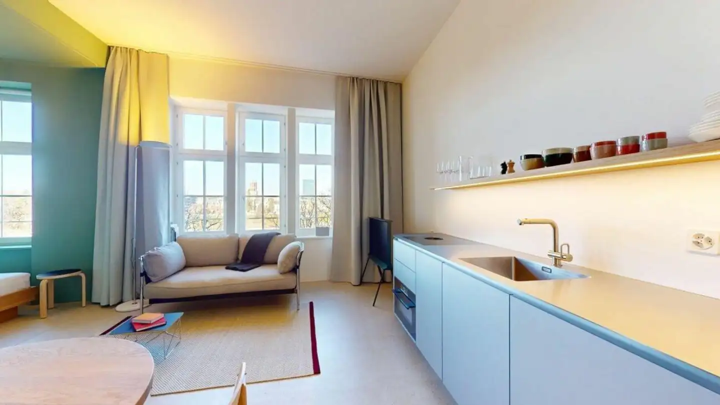 Möblierte Wohnung mieten - St. Alban-Rheinweg 74, 4052 Basel