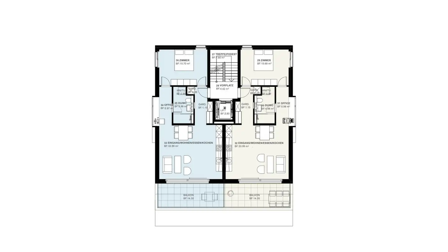 Wohnung mieten - Rebbergstrasse 85, 8102 Oberengstringen - Foto 4