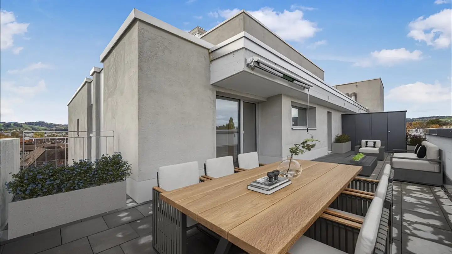 Appartement en terrasse à louer - Vonwilstrasse 51, 9000 St. Gallen - Photo 2