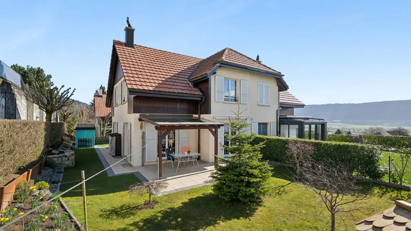 Doppelhaushälfte kaufen - Rue Des Indiennes 13a, 2054 Chézard-St-Martin