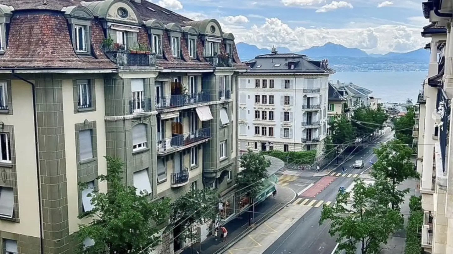 Chambre à louer - Avenue Juste-Olivier 10, 1006 Lausanne - Photo 2