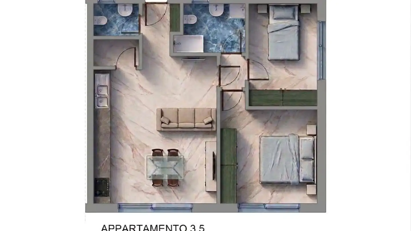 Appartamento in vendita - Via Camon 9, 6556 Leggia - Foto 2