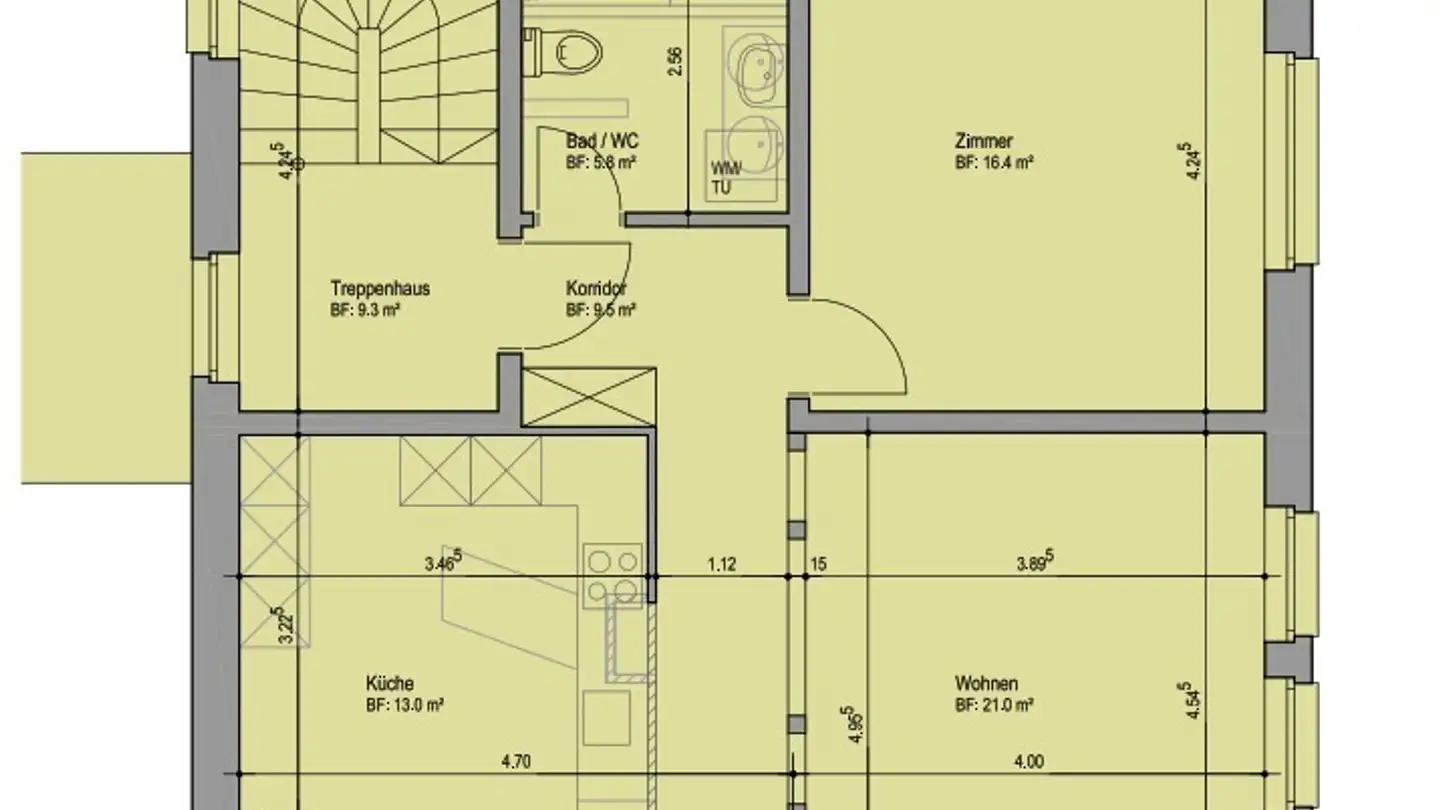 Apartment for rent - Haltli 3, 8752 Näfels - Photo 2