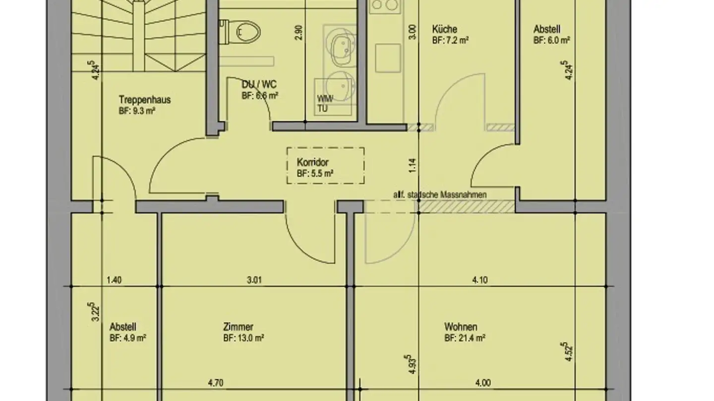 Apartment for rent - Haltli 3, 8752 Näfels - Photo 2