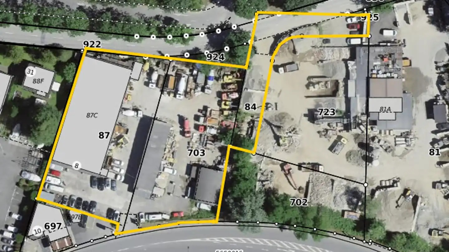 Commercial building plot for sale - Via Piodella 8, 6933 Muzzano