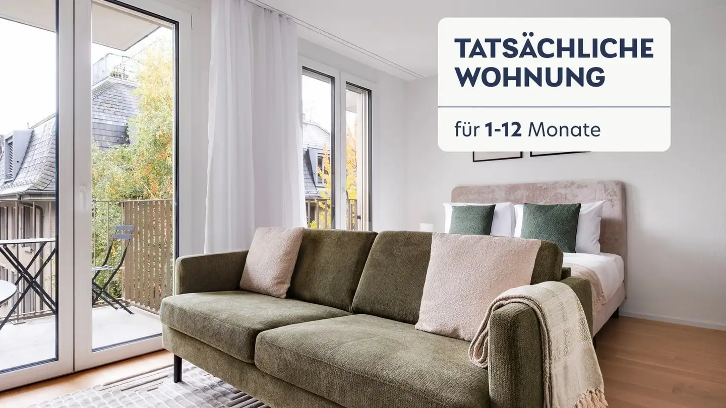 Appartement meublé à louer - Martastrasse 121, 8003 Zürich