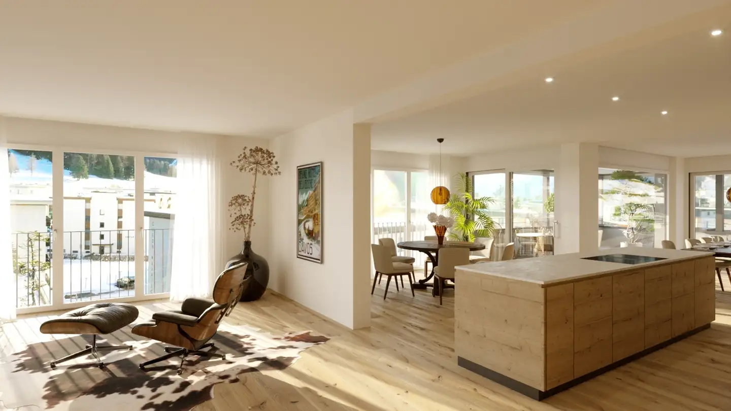 Penthouse kaufen - Flüelastrasse 1a, 7260 Davos Dorf - Foto 3