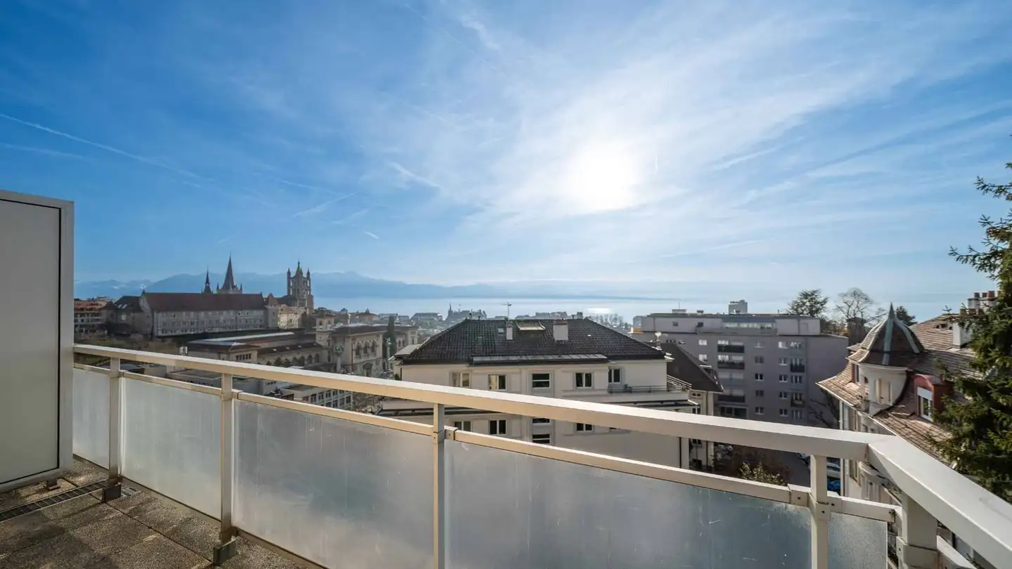 Penthouse mieten - Avenue De Riant-Mont 23, 1004 Lausanne