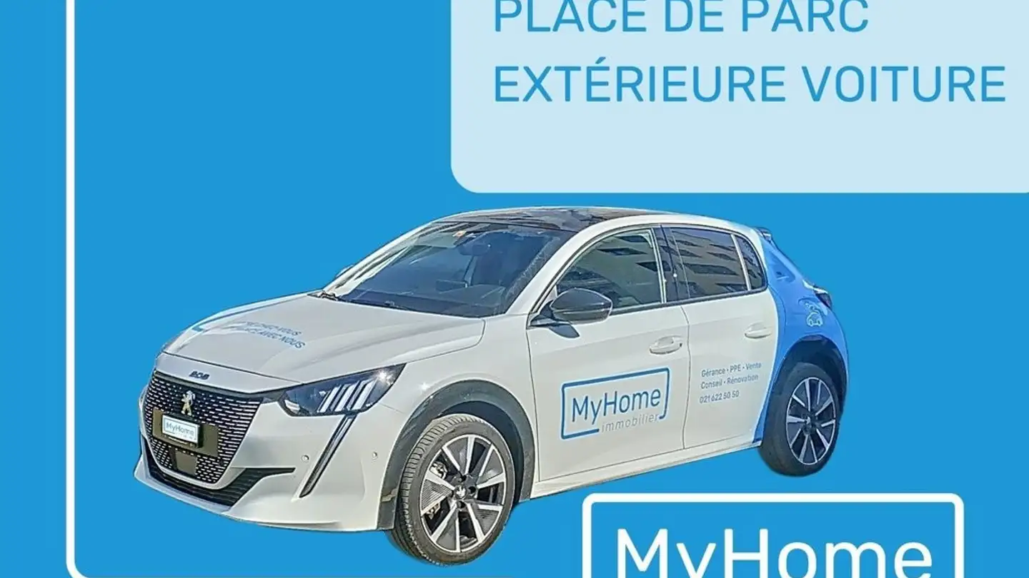 Place de parking extérieure à louer - Avenue Du 1er Mai 9, 1020 Renens VD